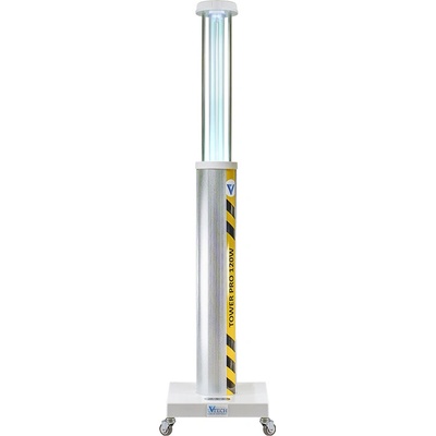 UVtech Mobilní vysouvací germicidní lampa 120 W Tower Pro Ozón NE