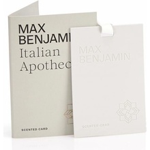 Max Benjamin Vonná karta Italian Apothecary