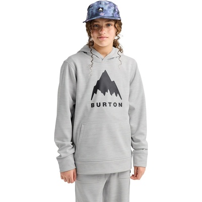 Burton Kids Oak Pullover gray cloud heather
