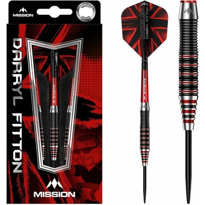 Mission Steel Darryl Fitton - Black & red - 22g
