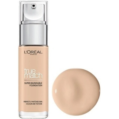 L'Oréal Paris True Match Super-Blendable Foundation make-up 1.N Ivory 1N Ivory 30 ml
