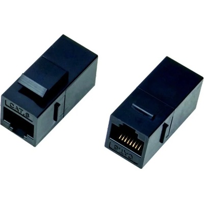 DATACOM Panelový konektor UTP CAT6 2xRJ45 (8p8c) priamy