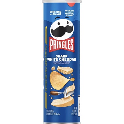 Pringles Sharp White Cheddar 158 g
