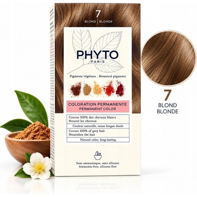 Phyto Color barva na vlasy bez amoniaku 7 Blonde