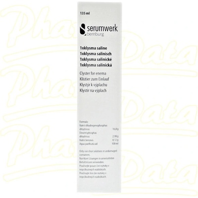 Klistýr Klysma salinické 135ml – Hledejceny.cz
