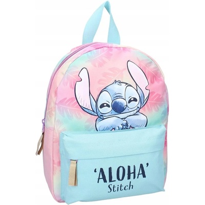 Školský batoh s viacerými priehradkami Lilo a Stich Vadobag dievčenský ružový