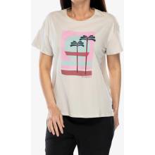 Protest Tričko s potlačou dámske Prtglassy T Shirt kit off white