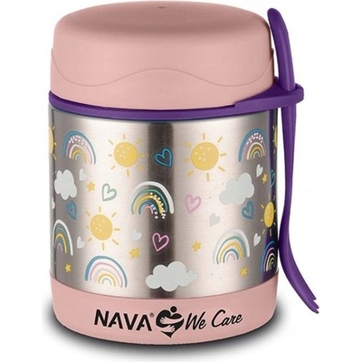 Nava We Care termohrnek 350 ml růžový