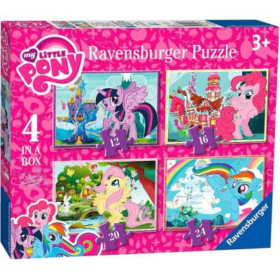 Ravensburger My Little pony 4v1 12,16,20,24 dílků