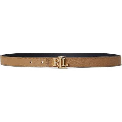 Lauren Ralph Lauren oboustranný pásek dámský kožený 412P06811 hnědá
