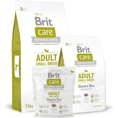 Brit Care Adult Small Breed Lamb & Rice 3 kg – Hledejceny.cz