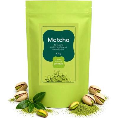 Oxalis Matcha s příchutí pistácie 100 g