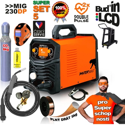 PANTERMAX MIG230DP SET5 MIG/MMA/TIG