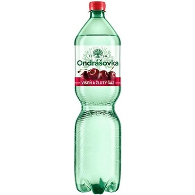 Ondrášovka Neperlivá s příchutí višeň a žlutý čaj 1,5 l