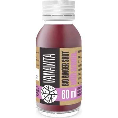 VanaVita BIO Zázvorový shot s aronií 60 ml