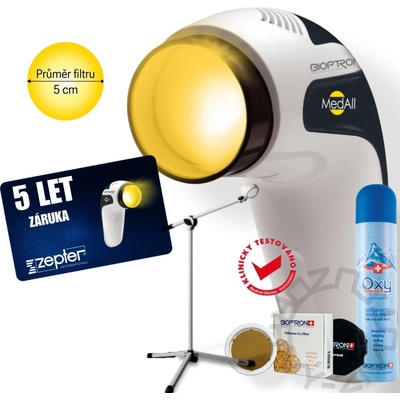 Bioptron MedAll Zepter biolampa s Fulleren filtrem + Stojan – Hledejceny.cz
