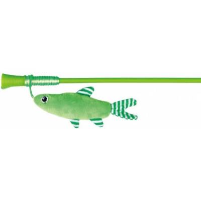 Udice s rybkou zelená 42 cm