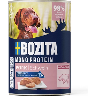 Bozita Dog Pate morčacie s diviakom 6 x 400 g