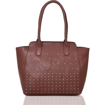 Kabelka Bando shopper n.0225 TAN hnědá hnedá