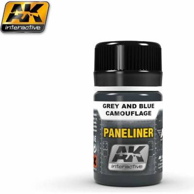 AK interactive Paneliner for grey and blue camouflage