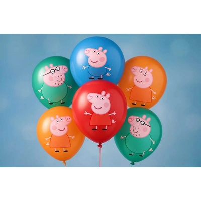 HeliumKing Helium párty set Peppa Pig růžový