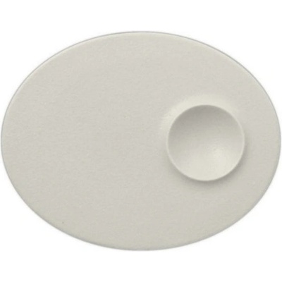 RAK Porcelain Talíř mělký s důlkem 18 x 10 cm bílá RAK-NFMROP18WH