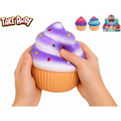 Mega squeeze cupcake antistresová mačkací a strečová hračka 13 cm – Hledejceny.cz