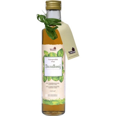 NaturProdukt Sirup bazalkový 250 ml