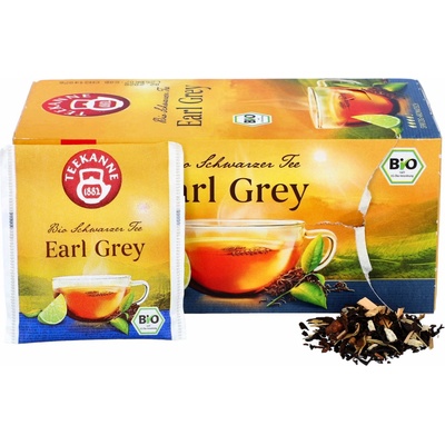 Teekanne Earl Grey BIO bylinný čaj v nálevových vreckách 20 ks