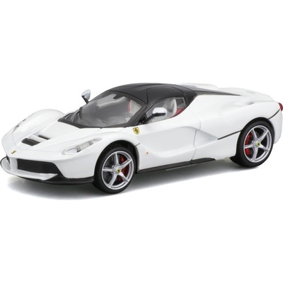 Signature Bburago LaFerrari bílá 1:43