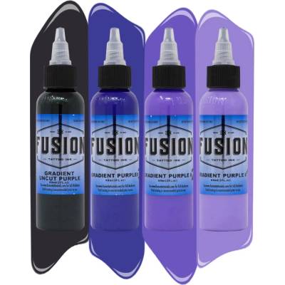 Fusion Ink Gradient purple set 4 x 30 ml