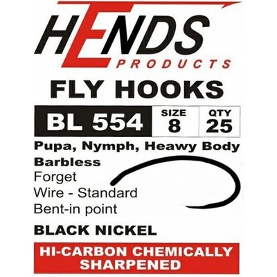 Hends BL554 Háček na pupy blešivce a nymfy vel.14 25ks