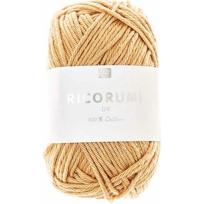 Rico Design Bavlnená háčkovacia priadza Ricorumi dk odtieň 071 písková - 1 ks