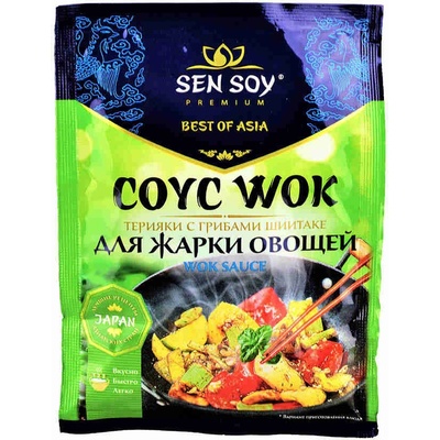 SEN SOY Omáčka na vaření Wok 80 g