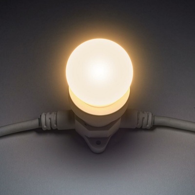 DLED LB22W DecoLED LED žárovka teple bílá, patice B22