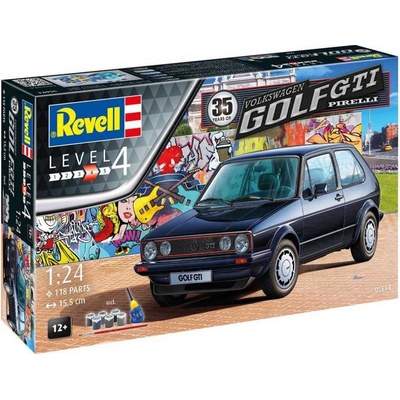 Revell Giftset VW Golf 1 GTi Pirelli 35. výročí 1:24