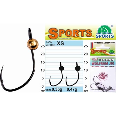 Vanfook Wolfram JIG WG vel.XS 0,35g 5 ks