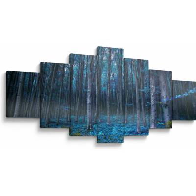 Obraz - Magický les, sedemdielne 210x100 cm