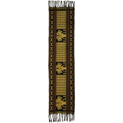 Ikat Sumba přehoz, tkaná textilie 158 x 38 cm