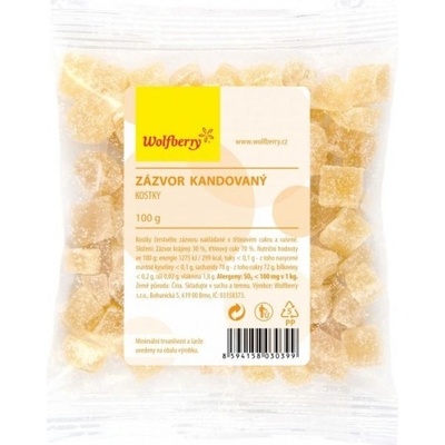 Wolfberry Zázvor kandovaný 100 g – Hledejceny.cz