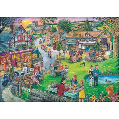 House of Puzzles Šesťdesiate roky zelená 250 dielov