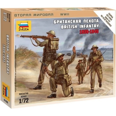 Zvezda Zvezda figurky British Infantry 1939-42 (1:72)