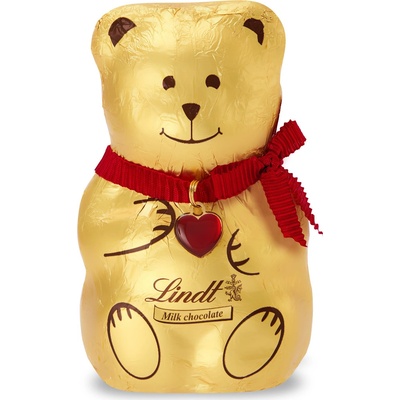 Lindt Zlatý Medvídek Teddy mléčná čokoláda 100 g – Hledejceny.cz