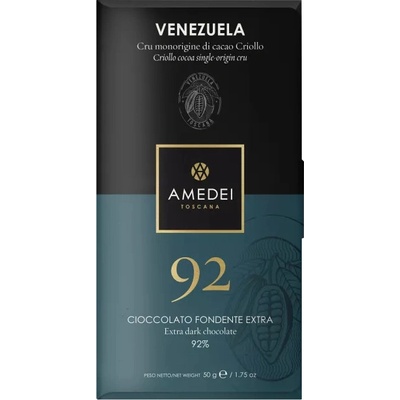 Amedei CRU Venezuela Criollo hořká 92% 50 g