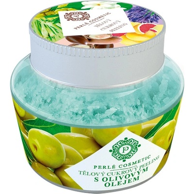 Green idea Body Scrub cukrový peeling s olivovým olejom 200 g