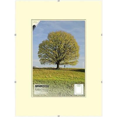 Euroklip s plexi Rozmer: 40 x 50 cm, Typ zasklení: Plexi