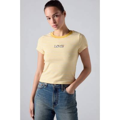Levi's Graphic Essential Baby Tee 008CH-0029 žltá