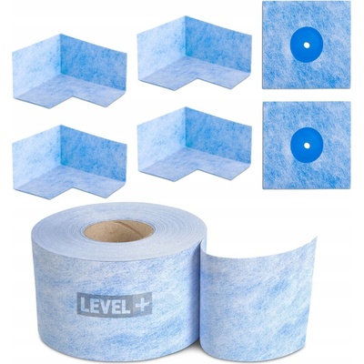 Hydroizolační sada LEVEL+ těsnicí páska 10 m rohy