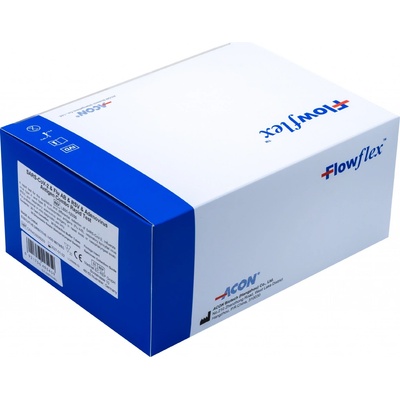 FlowFlex 5 v 1 Adenovirus/RSV/Chřipka A/B/SARS-CoV-2 výtěrový test 20 ks
