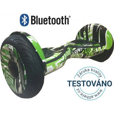 Hoverboard Cross NEW 10 Offroad zelený